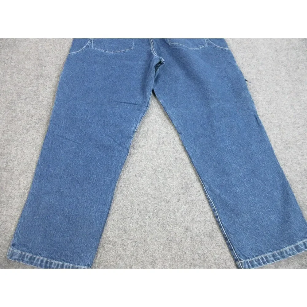 VINTAGE FJ560 Fat Joe Jeans Mens 42 Hip Hop Baggy Y2K Streetwear DEADSTOCK 42X32 - Picture 14 of 16